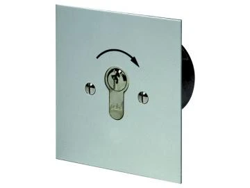 Miniatur - Schlüsseltaster Typ: MSR1-1T, mit 1 Tast-Kontakt (Impuls),  IP 54