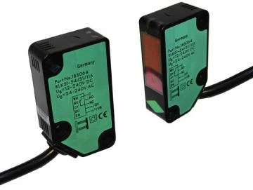 WTS - LS-3 Einweg-Lichtschranke (24/12V-240V AC/DC), Sender + Empfänger, Reichweite 43 m