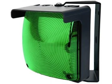 WTS - Einzel-Ampel-Set (QUADRA-LUX) GRÜN mit LED-Platine und Montagebügel