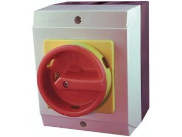 WTS - Hauptschalter HSA-20 große Bauform, im Wassergeschützten Iso-Gehäuse, 4-Polig, 20A