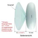 WTS - Funk-Sonnensensor mit Saugnapf für die Fensterscheibe Serie DMF-SS, 433,92 MHz