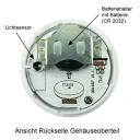 WTS - Funk-Sonnensensor mit Saugnapf für die Fensterscheibe Serie DMF-SS, 433,92 MHz