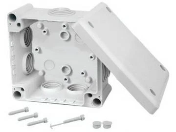 WTS - Abzweigkästen / Leergehäuse (BOXLINE) 116 x 116 x 60 mm, Wassergeschützt, IP 66