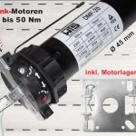 WTS - FUNK Rohrmotoren Serie DMF 433,92 Mhz mit mechanischer Endabschaltung für Rollläden und Markisen