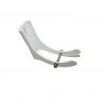 Wandhalter - für Lewens Capri zur Befestigung der Führungsschiene an der Wand 