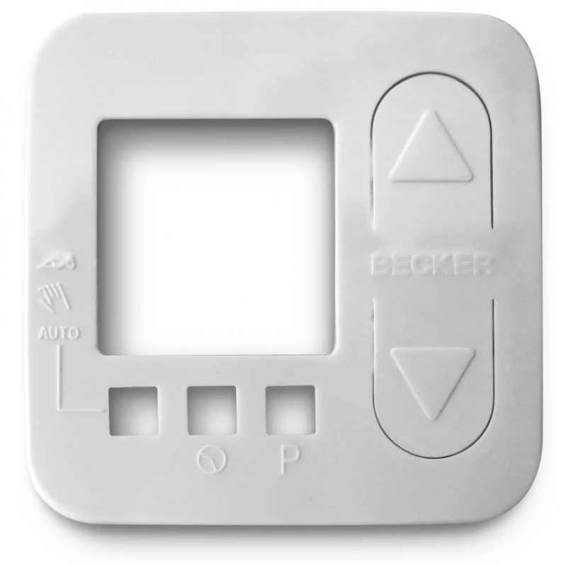 Becker - C-Scheibe für TimeControl Zeitschaltuhr U26 um einbau in Busch-Jäger Programm