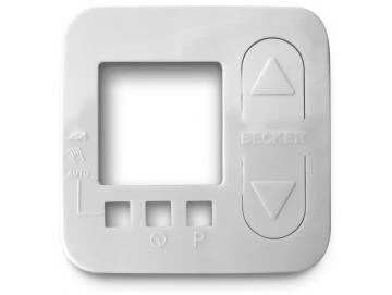 Becker - C-Scheibe für TimeControl Zeitschaltuhr U26 um einbau in Busch-Jäger Programm