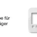 Becker - C-Scheibe für TimeControl Zeitschaltuhr U26 um einbau in Busch-Jäger Programm