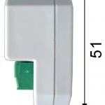 WTS - Funk-Empfänger DMF-R1/UP,  433,92 MHz  für 1 Rohrmotor