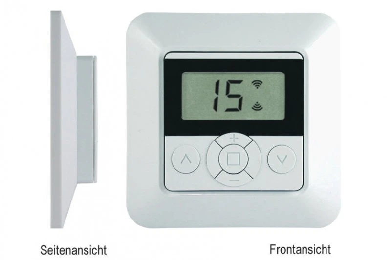 WTS - Funk-Wand Sender Serie DMF-WS15  15 Kanal Funkfrequenz: 433,92 MHz für Funk-Rohrmotoren Serie DMF