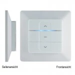 WTS - Funk-Wand Sender Serie DMF-WS1  1 Kanal Funkfrequenz: 433,92 MHz für Funk-Rohrmotoren Serie DMF