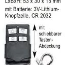 WTS - Funk-Hand Sender Serie DMF-T1M  1 Kanal  433,92 MHz für Funk-Rohrmotoren Serie DMF