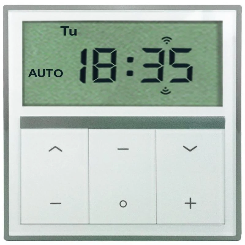 WTS - Funk-Wandsender mit Zeitschaltuhr  Pro-Line Serie DMF-WSZ1-PRO 1 Kanal,: 433,92 MHz