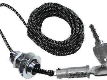 Not-Entriegelungsschloss für motorgetriebene Garagentore Set ohne Verlängerungshülse Typ : ERS-90R