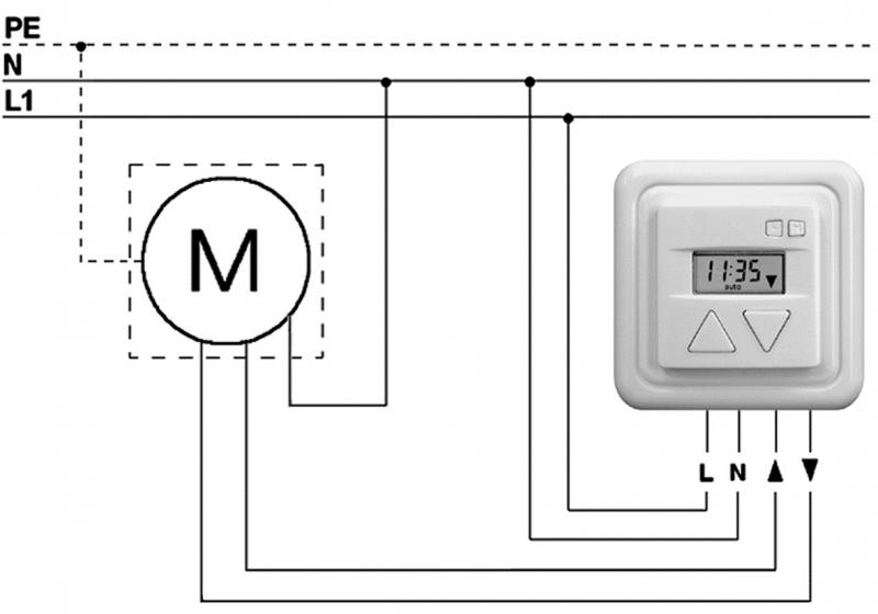 WTS - Zeitschaltuhr DUOMATIC 50 eco - 7082/50RZ  UP/AP Einbau