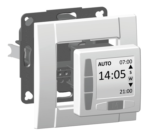 WTS - Zeitschaltuhr ROJAL M  6083/50 UP Einbau Ultraweiss oder Cremweiss erhältlich