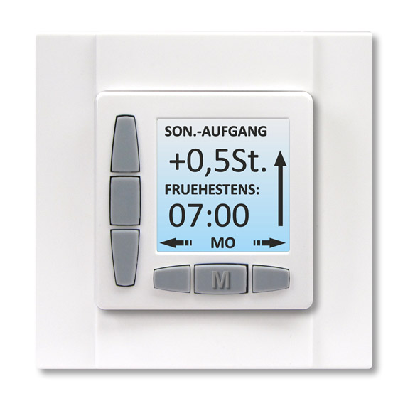 WTS - Zeitschaltuhr ROJAL SAT  6085/50 UP Einbau Ultraweiss oder Cremweiss erhältlich