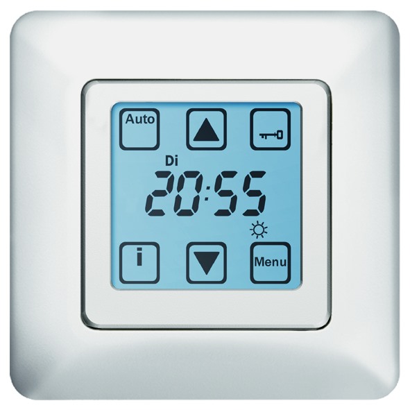 Vestamatic - Aufputz-Rahmen für alle Vestamatic Zeitschaltuhren Farbe Signalweiss