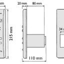 Vestamatic - Zeitschaltuhr ROLLMAT PLUS G/S für Gurtwicklerkästen alpinweiss