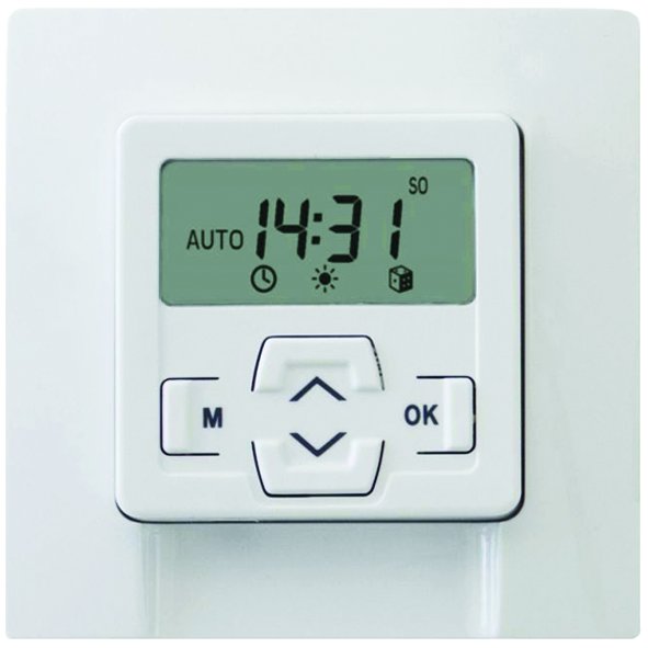 Rademacher - Zeitschaltuhr  SpeedTimer Ultraweiss UP mit Standard-Rahmen