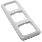 Apdeckramen 3 Fach Alpinweiß timeControl U25 und U26 Schalterprogramm Busch-Jaeger ReflexSI