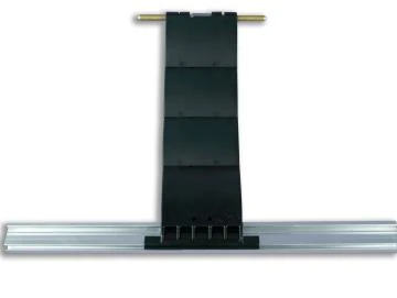 Hochschiebesicherung 4-gliedrig, Für 60er,  und 70er 8-Kant-Welle für Profil 14 mm