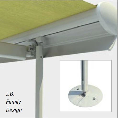 Markisen Stütze - Stützbein für alle Marktüblichen Markisen und Gelenkarmmarkisen