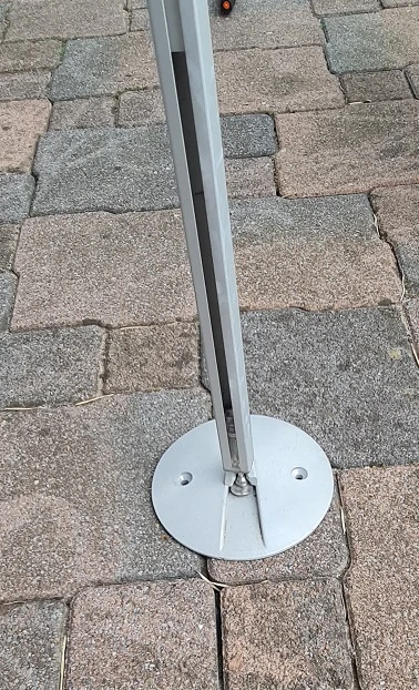 Markisen Stütze - Stützbein für alle Marktüblichen Markisen und Gelenkarmmarkisen