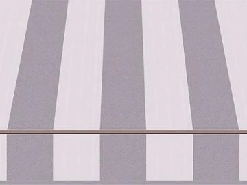 Markisentuch Blockstreifen ,Granit Grau UPF 15, Acryl 1, Stoff-Nr. 13050