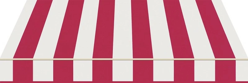 Markisentuch Blockstreifen ,Lava Rot UPF 15, Acryl 1, Stoff-Nr. 13403