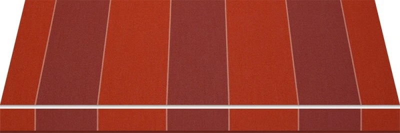 Markisentuch Multi und Blockstreifen, Lava - Rot UPF 50+, Acryl 2, Stoff-Nr. 11747