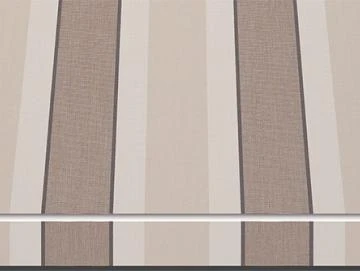Markisentuch Multistreifen, Caffe - Braun, UPF 30, Acryl 2, Stoff-Nr. 11416