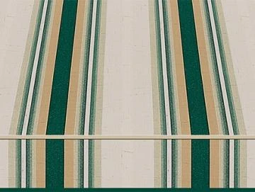 Markisentuch Multistreifen, Flora Grün, UPF 30, Acryl 1, Stoff-Nr. 11287