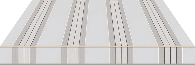 Markisentuch Multistreifen ,Granit - Grau UPF 50+, Polyester, Stoff-Nr. 18070