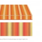 Markisentuch Multistreifen ,Sole - Gelb/Orange UPF 50+,Acryl 1, Stoff-Nr. 11313