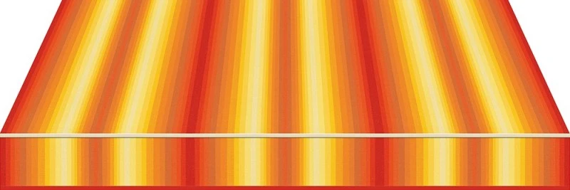 Markisentuch Multistreifen ,Sole - Gelb/Orange UPF 50+,Acryl 1, Stoff-Nr. 11340
