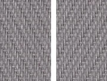 Markisentuch Screen-Gewebe, Granit - Grau ,Transparenz 1 Prozent, Stoff-Nr. 75001