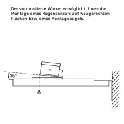 Vestamatic - Regensensor mit Frosterkennung RD+1C PRO