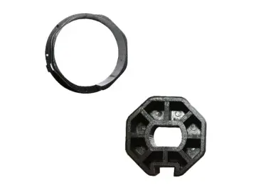 WTS - Adapterset DM-A40K - 40 mm Achtkantwelle für Mini-Rohrmotoren  Ø 35 mm, Serie DM - DMF - ME