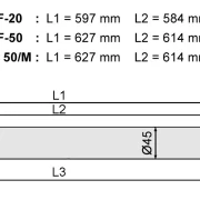 WTS - FUNK Rohrmotoren Serie DMF 433,92 Mhz mit mechanischer Endabschaltung für Rollläden und Markisen