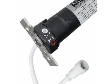 WTS -Mini-Rohrmotor 13 NM für Gleichstrom 12V DC mit mechanischer Endabschaltung